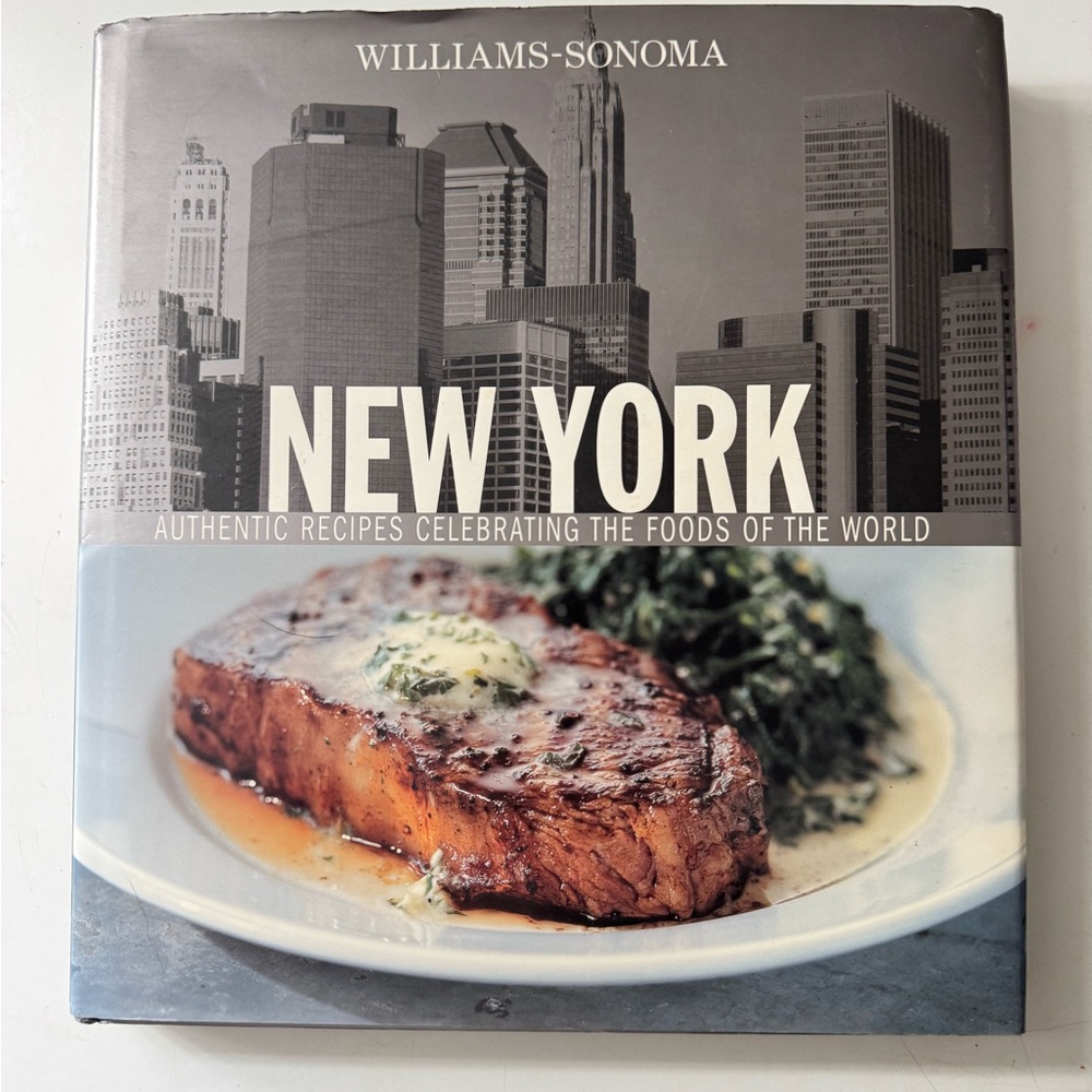 Williams Sonoma New York Cookbook - hard Cover